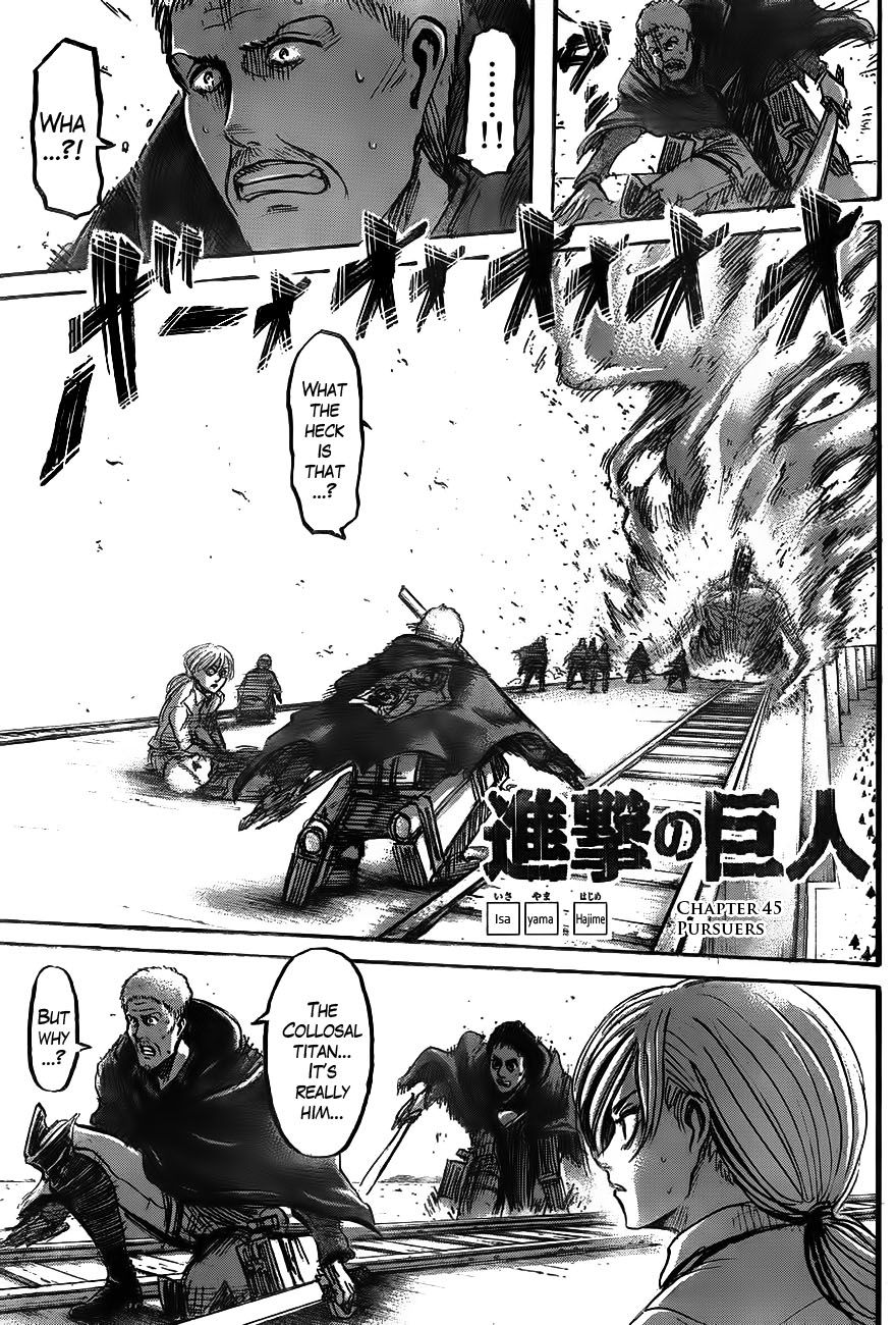 Shingeki no Kyojin Chapter 45 1